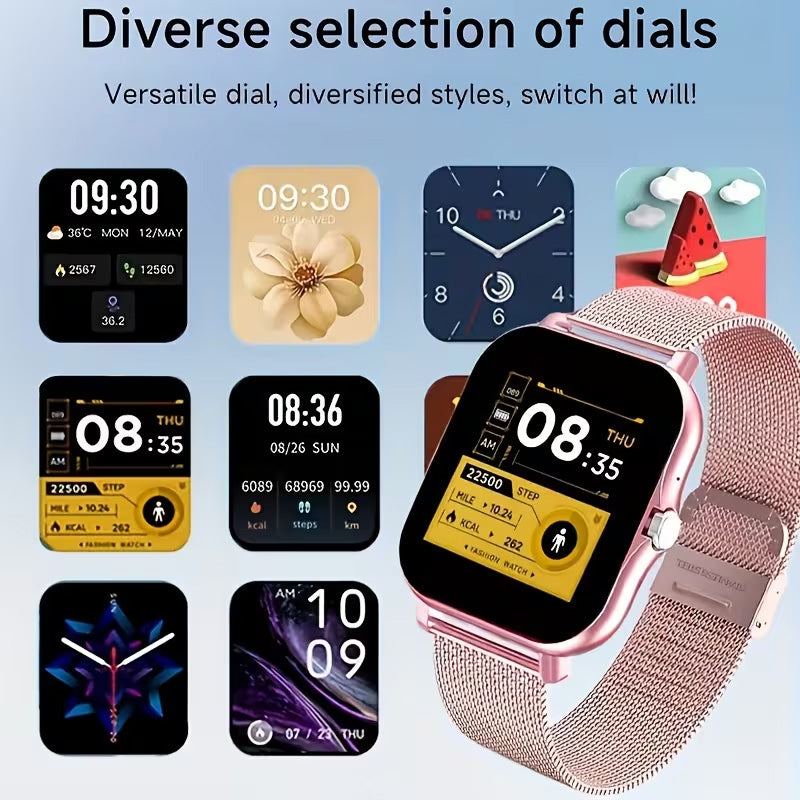 Veyora P90 Smartwatch for Man & Women – Bluetooth Calls & Fitness Tracker
