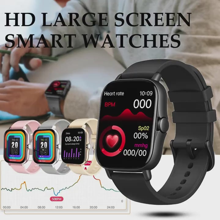 Veyora P90 Smartwatch for Man & Women – Bluetooth Calls & Fitness Tracker